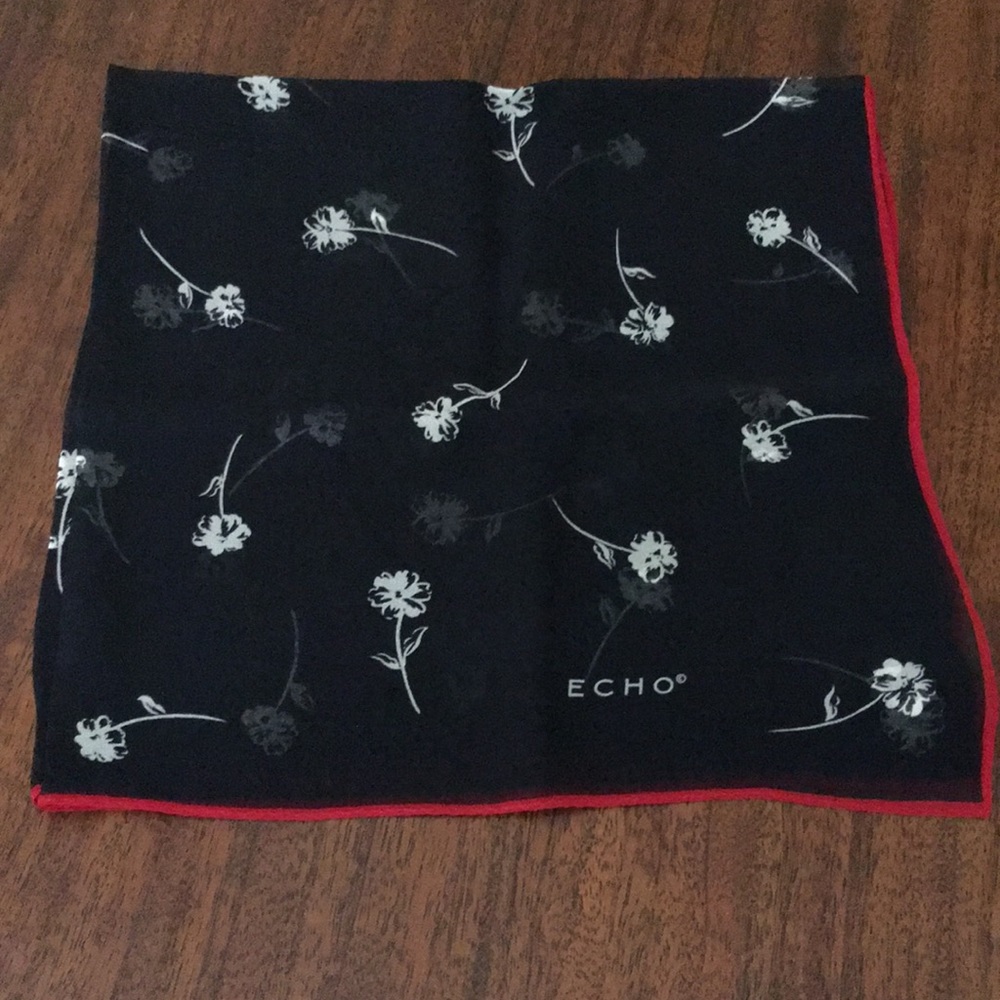 Echo Brand Floral Scarf